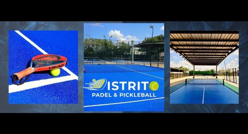 Distrito Padel & Pickleball padel courts